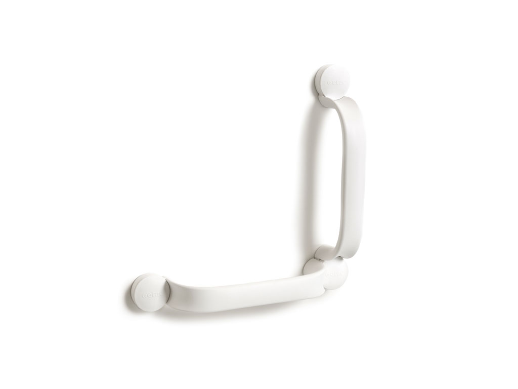 Haltegriff FLEX Klebe-Montage - Länge 2 x 30cm -  Farbe weiss