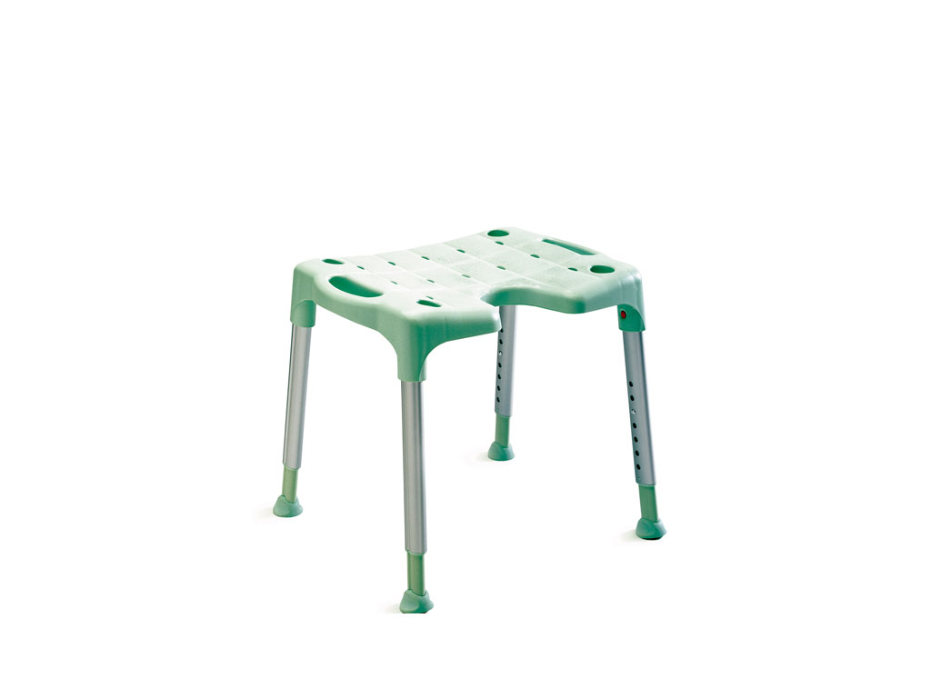 Tabouret de douche SWIFT - couleur vert Lagoon -  version standard