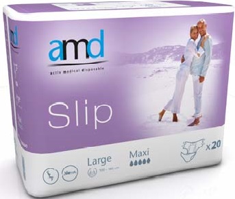 [1157.AA.39] Change complet - AMD - Slip - Maxi - Taille L - 20 unités - 11035100