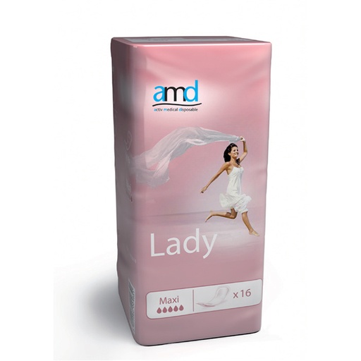 [1159.AA.14] Protection féminine - AMD - Lady - Maxi - 5 gouttes - 16 unités