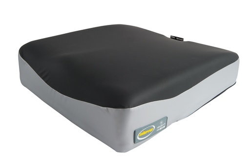 [1261.AE.73] Coussin de prévention d'escarres - Alova Galbé - 54x50x7/10cm - en mousse Visco 