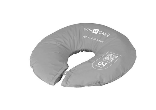 [1221.AB.81] Lagerungskissen – POZ IN FORM PLUS – Rund – 50 x 45 x T 10 cm – Bezug aus Lenzing