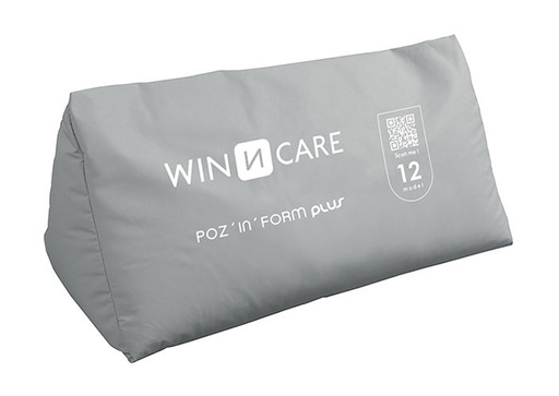[1221.AB.89] [VPOZ012CG] Coussin de positionnement - POZ IN FORM PLUS - Triangulaire - 60x30x30 cm - housse Lenzing amovible
