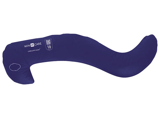 [1221.AC.19] Coussin de positionnement - CAREWAVE PLUS - Latéral 30° - 180x55x15 cm - housse confort Lenzing