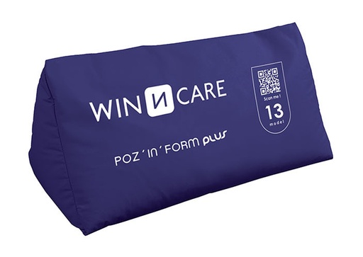 [1221.AC.22] Coussin de positionnement - CAREWAVE PLUS - Triangulaire - 60x30x30 cm - housse confort Lenzing