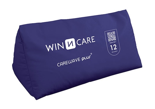 [1221.AC.23] Coussin de positionnement - CAREWAVE PLUS - Triangulaire - 45x25x25 cm - housse confort Lenzing