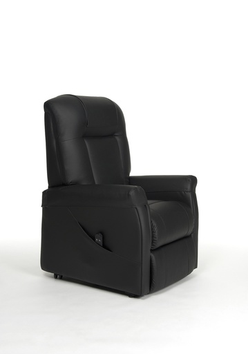 [1134.AA.56] Fauteuil releveur - Ontario II - 2 moteurs - Skai noir