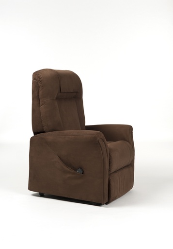 [1134.AA.57] Fauteuil releveur - Ontario II - 2 moteurs - Skai brun