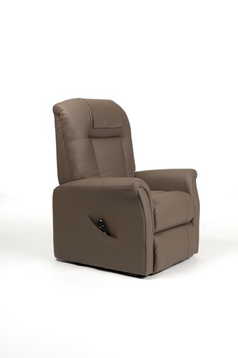 [1134.AA.58] Fauteuil releveur - Ontario II - 2 moteurs - Skai taupe