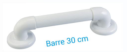 [1286.AA.90]  [SN10BRF30] Barre d'appui à fixer - 30 cm - PVC