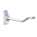 [1288.AA.01] Barre relevable - Loire - Wave 80 - Aluminium - Longueur 90cm - blanc - sans pied