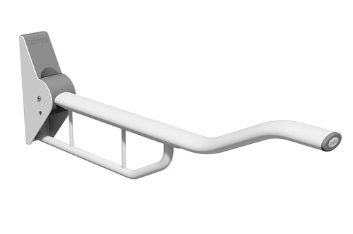 [1288.AA.04] Barre relevable - Loire - Wave 190 - Aluminium - Longueur 90cm - blanc - sans pied