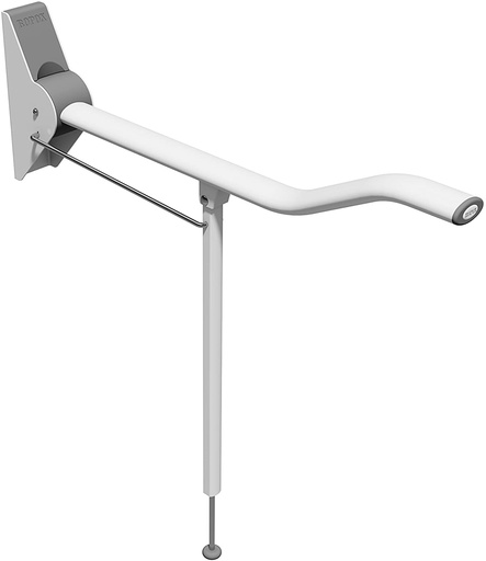 [1288.AA.08] Barre relevable - Loire - Longueur 90cm - blanc - avec pieds