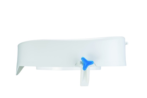 [1293.AA.04] [9.7210] Surélévateur de toilette - Rehotec - amovible - sans couvercle - Poids max. 180kg - blanc - Hauteur 10cm