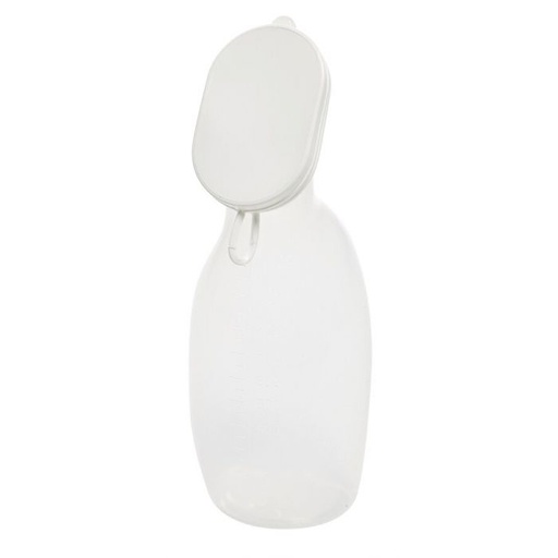[1299.AA.04] Urinflasche - Urinflasche für Frauen MEG - Polyethylen - opak-weiss - 1L