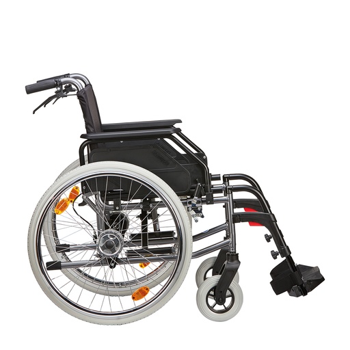 [1350.AA.00] Fauteuil roulant léger - Caneo B - 42cm - avec FTP - dossier fixe - 24" - standard - champagne