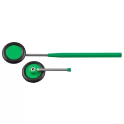 [1102.AA.04] Marteau réflexe - Babinsky vert - plastique et métal - Longueur 24cm
