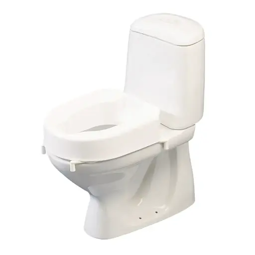 [1293.AA.12] Surélévation de toilettes HI-LOO avec couvercle - hauteur 10cm - Stk.